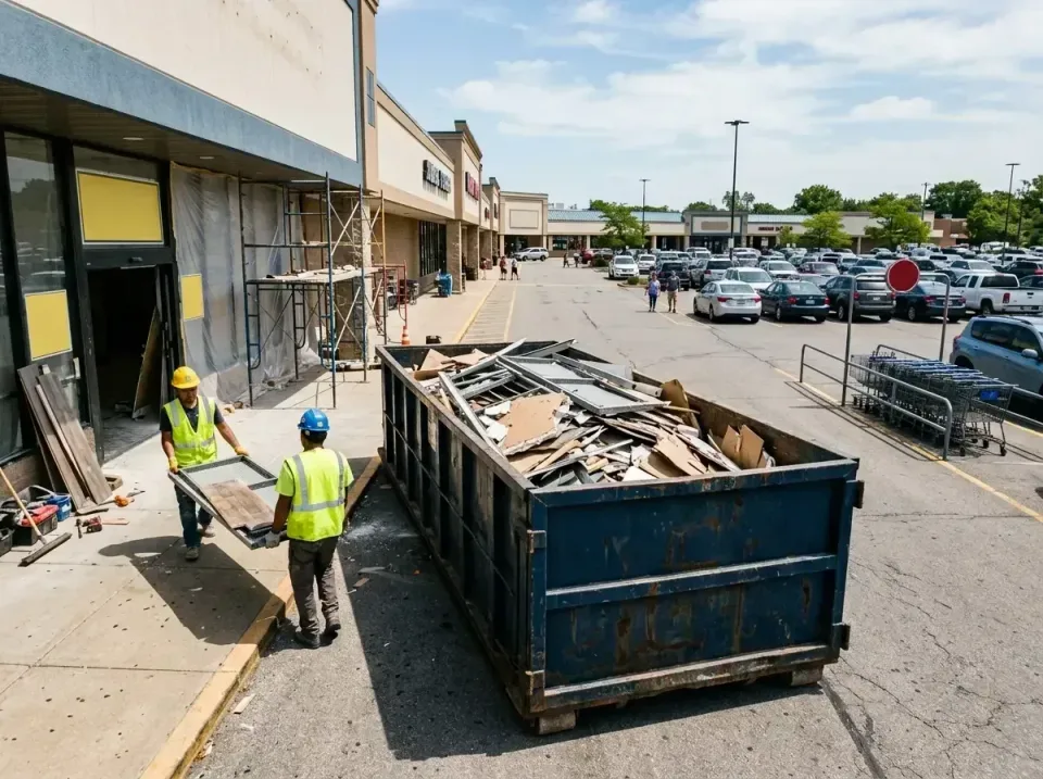 retail-store-renovation-debris-003 — frequently asked questions, Roll-off Dumpster Rentals in Poynette, WI